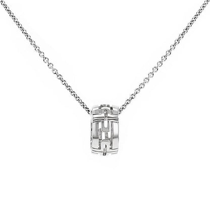 [✨ROSE💎]PARENTESI NECKLACE SILVER