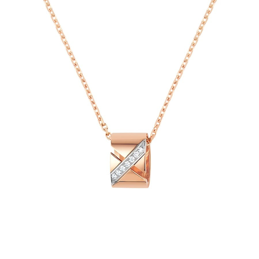 [✨ROSE💎]LIENS EVIDENCE DIAMOND NECKLACE