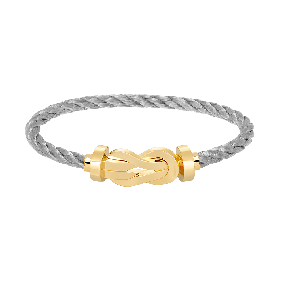 [✨ROSE💎]CHANCE LARGE 8 FIGURE BUCKLE NO DIAMOND BRACELET GOLD