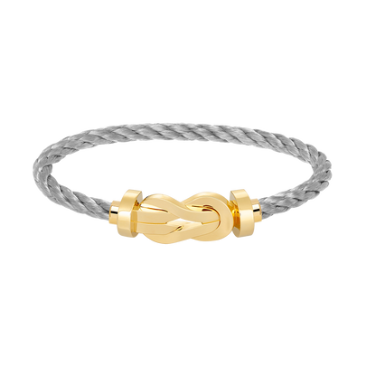 [✨ROSE💎]CHANCE LARGE 8 FIGURE BUCKLE NO DIAMOND BRACELET GOLD