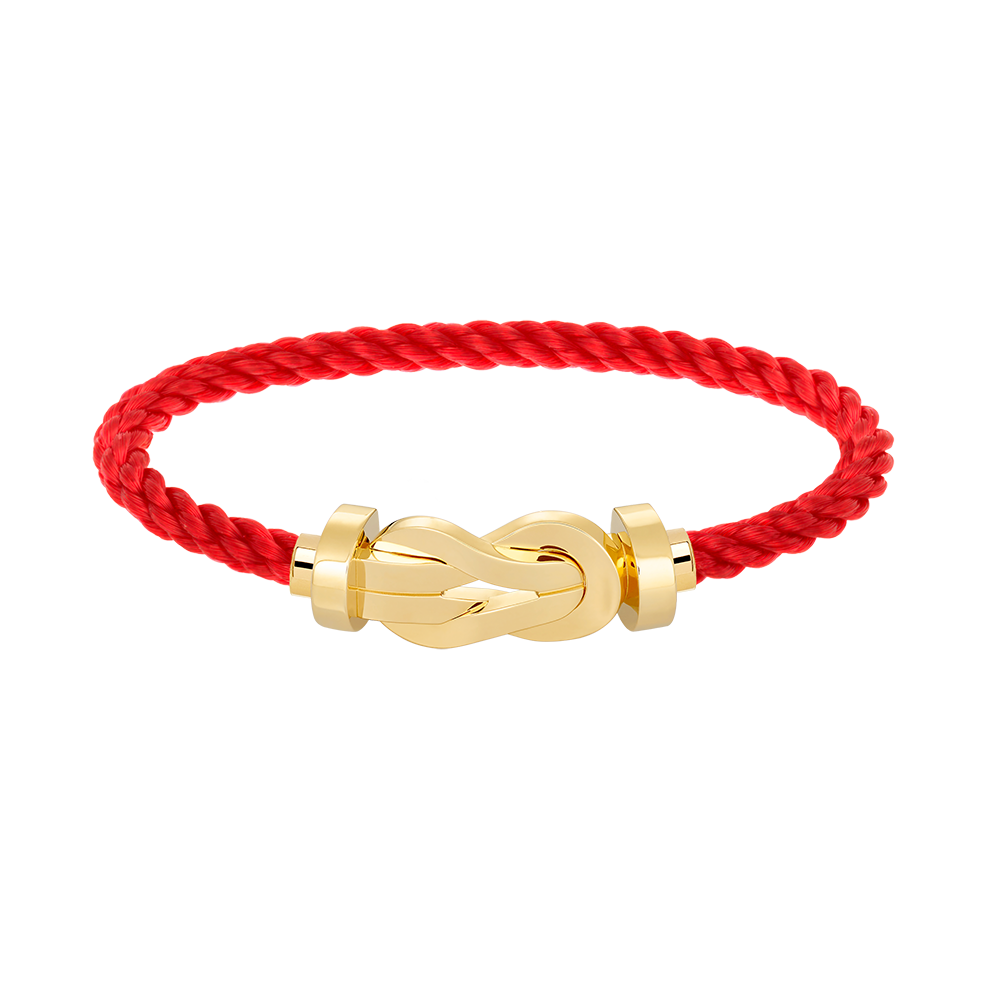 [✨ROSE💎]CHANCE LARGE 8 FIGURE BUCKLE NO DIAMOND BRACELET GOLD