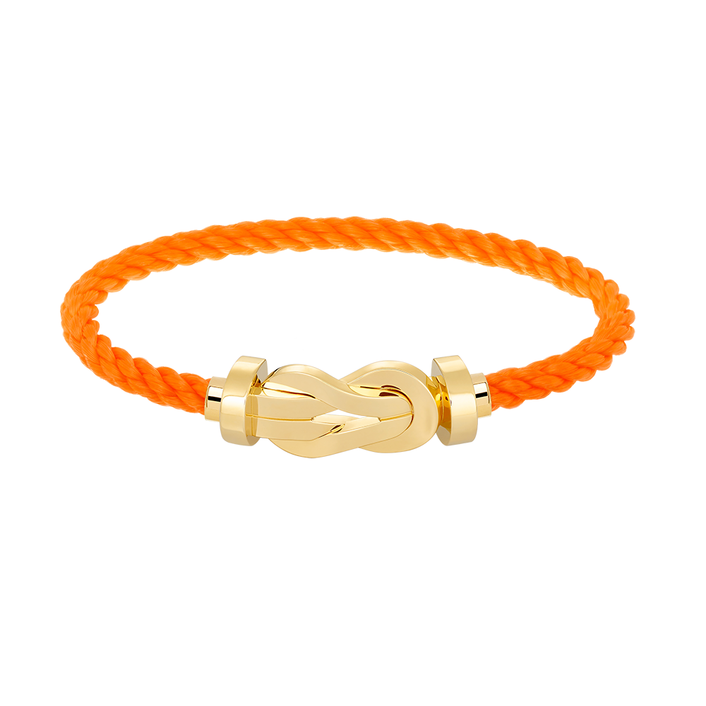 [✨ROSE💎]CHANCE LARGE 8 FIGURE BUCKLE NO DIAMOND BRACELET GOLD