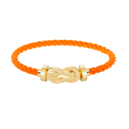 [✨ROSE💎]CHANCE LARGE 8 FIGURE BUCKLE NO DIAMOND BRACELET GOLD