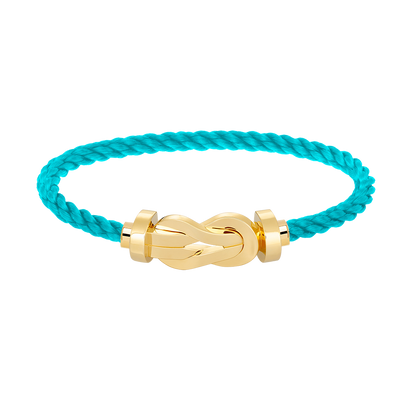 [✨ROSE💎]CHANCE LARGE 8 FIGURE BUCKLE NO DIAMOND BRACELET GOLD