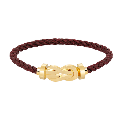 [✨ROSE💎]CHANCE LARGE 8 FIGURE BUCKLE NO DIAMOND BRACELET GOLD
