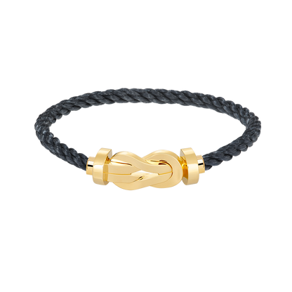 [✨ROSE💎]CHANCE LARGE 8 FIGURE BUCKLE NO DIAMOND BRACELET GOLD