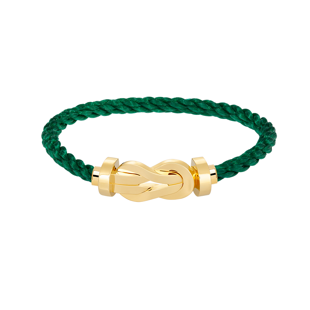 [✨ROSE💎]CHANCE LARGE 8 FIGURE BUCKLE NO DIAMOND BRACELET GOLD