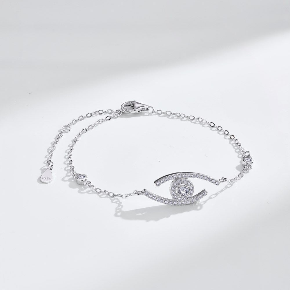 [✨ROSE💎]Lucky Eye Pave-Set Diamond Bracelet