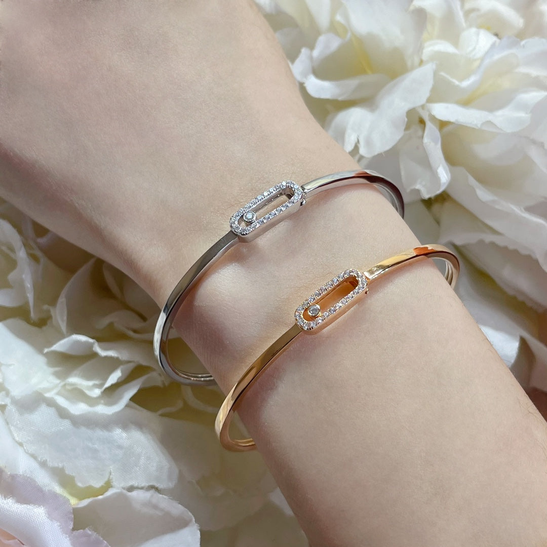 [✨ROSE💎]Move Uno pavé flex bangle medium