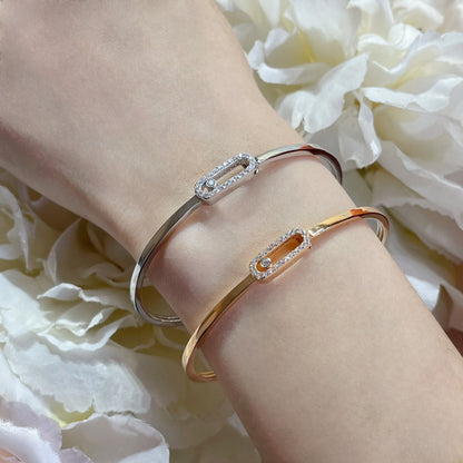 [✨ROSE💎]Move Uno pavé flex bangle medium