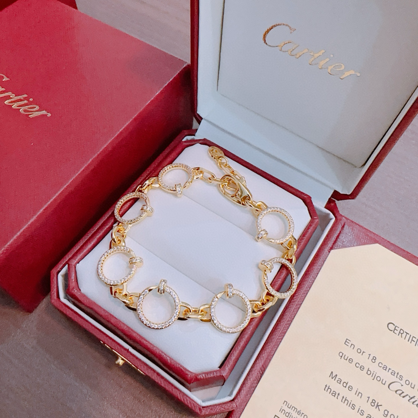[✨ROSE💎 Jewelry] LOVE&JUSTE BRACELET DIAMONDS