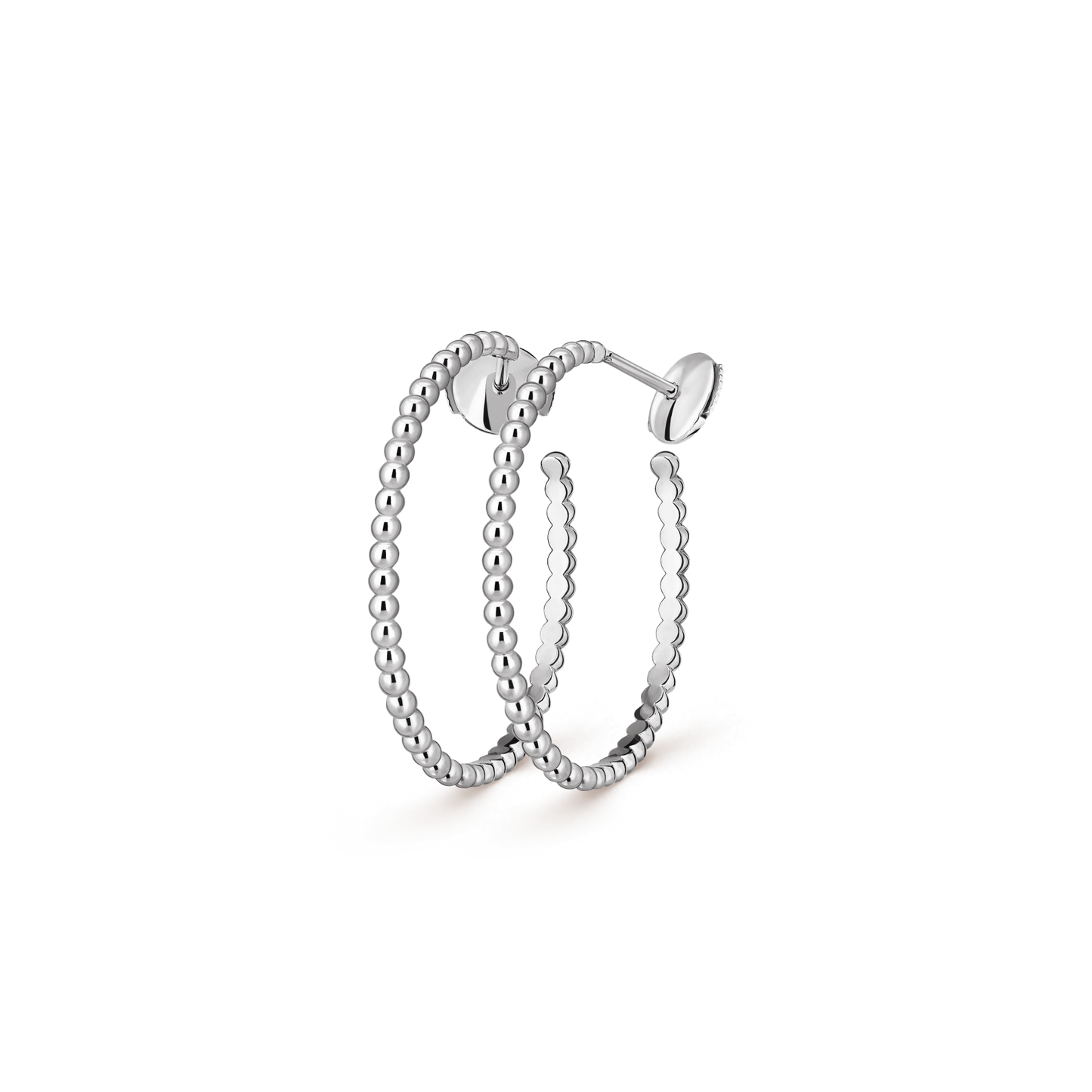 [✨ROSE💎] SMOOTH BEAD STUD EARRINGS