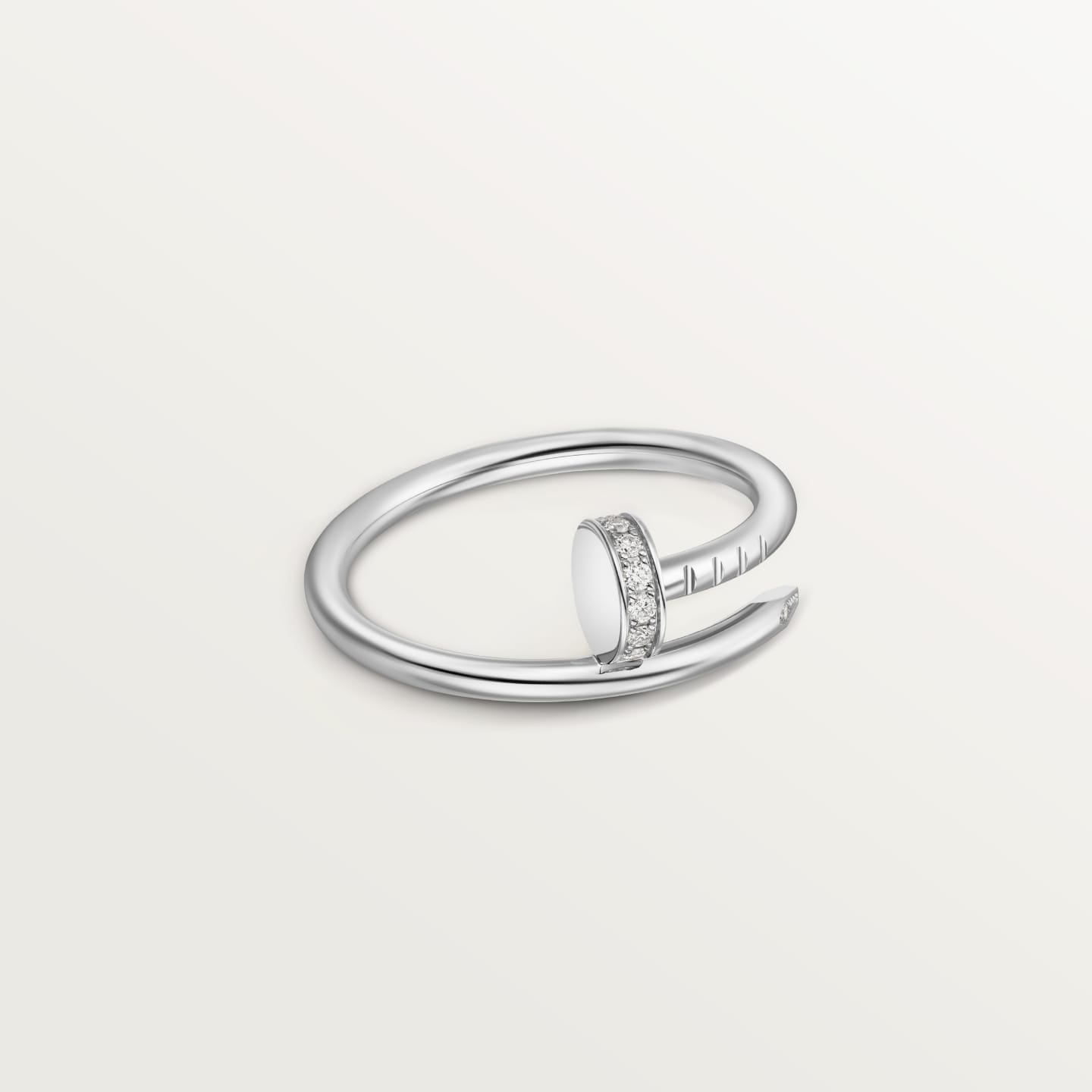 [✨ROSE💎]JUSTE 1.8MM HALF DIAMOND RING