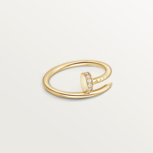 [✨ROSE💎]JUSTE 1.8MM HALF DIAMOND RING