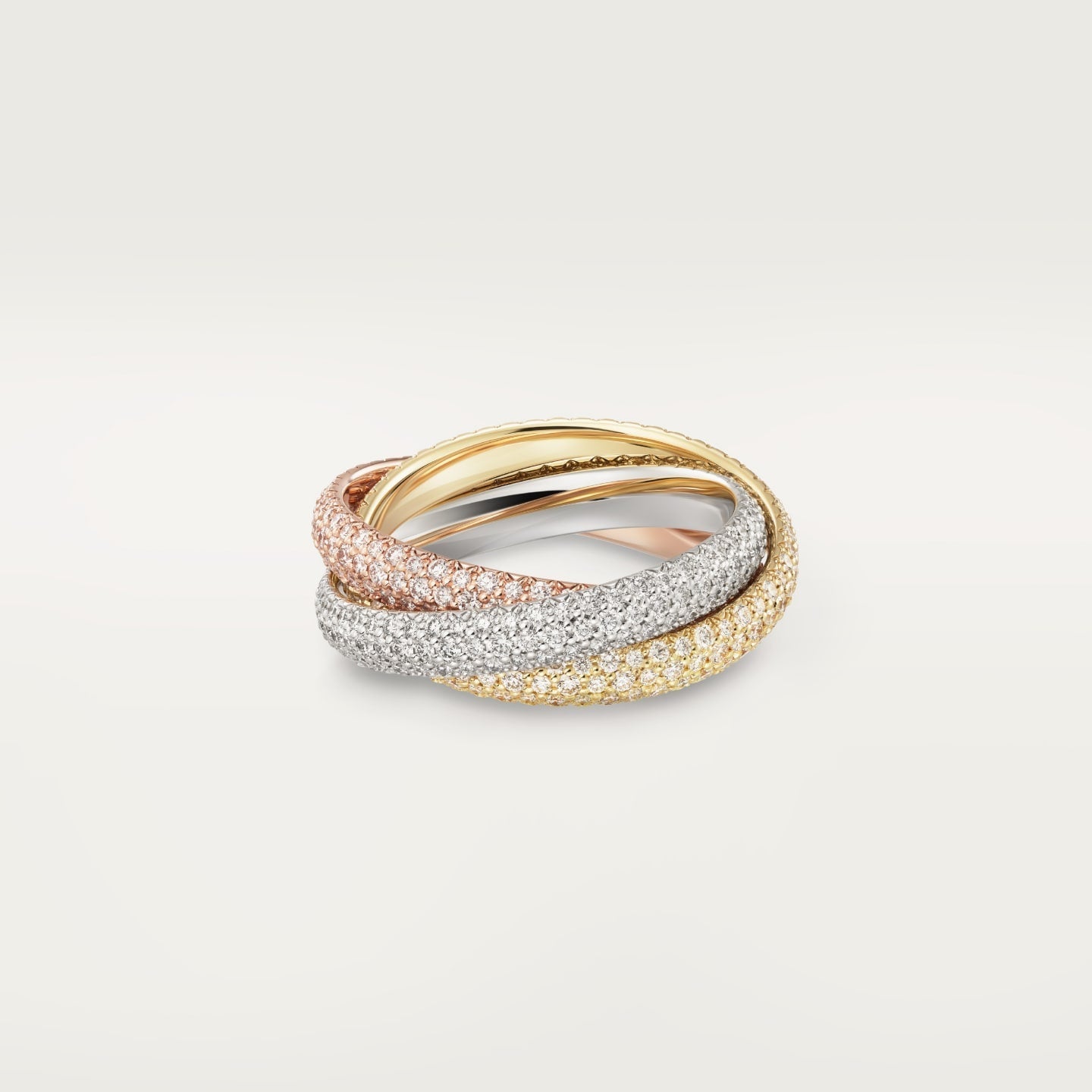 [✨ROSE💎]TRINITY 3.2MM RING COLLECTION