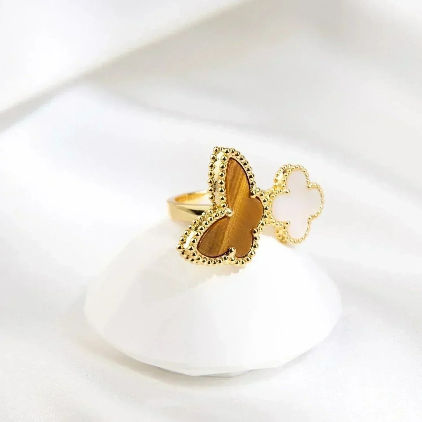 [✨ROSE💎]LUCKY BETWEEN THE FINGER RING