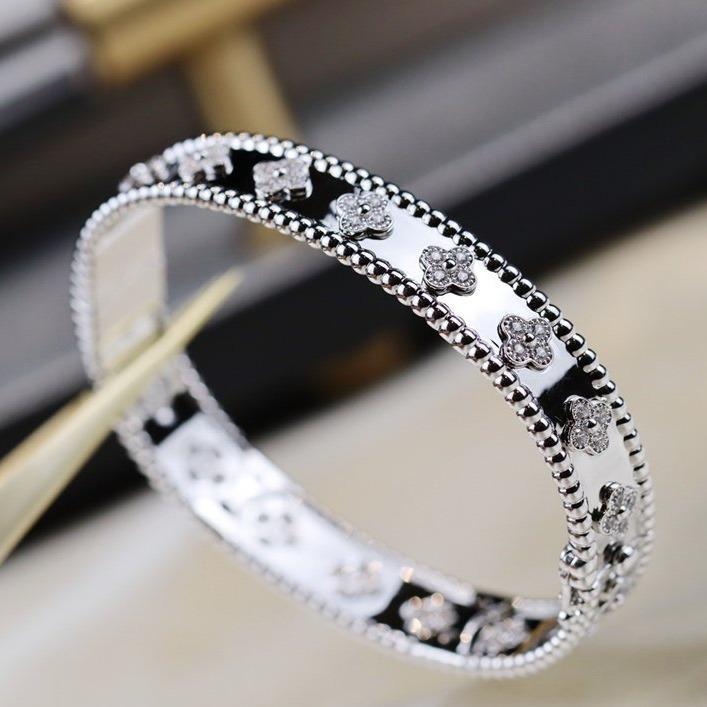 [✨ROSE💎]CLOVER BRACELET 8MM DIAMONDS