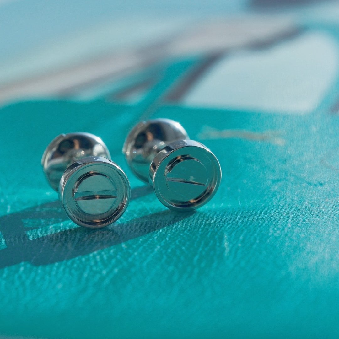 [✨ROSE💎]LOVE EARRINGS SILVER 10MM