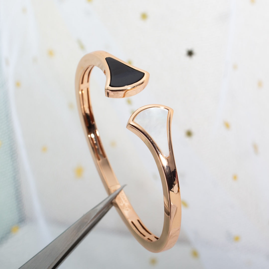 [✨ROSE💎]DREAM BRACELET OPEN PINK GOLD MOP