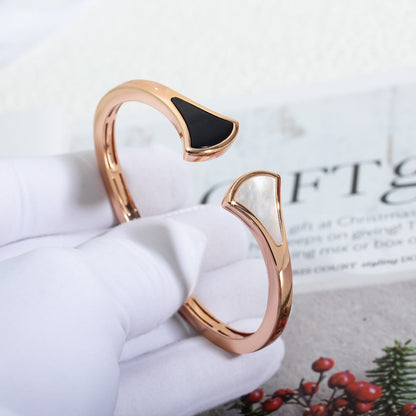 [✨ROSE💎]DREAM BRACELET OPEN PINK GOLD MOP