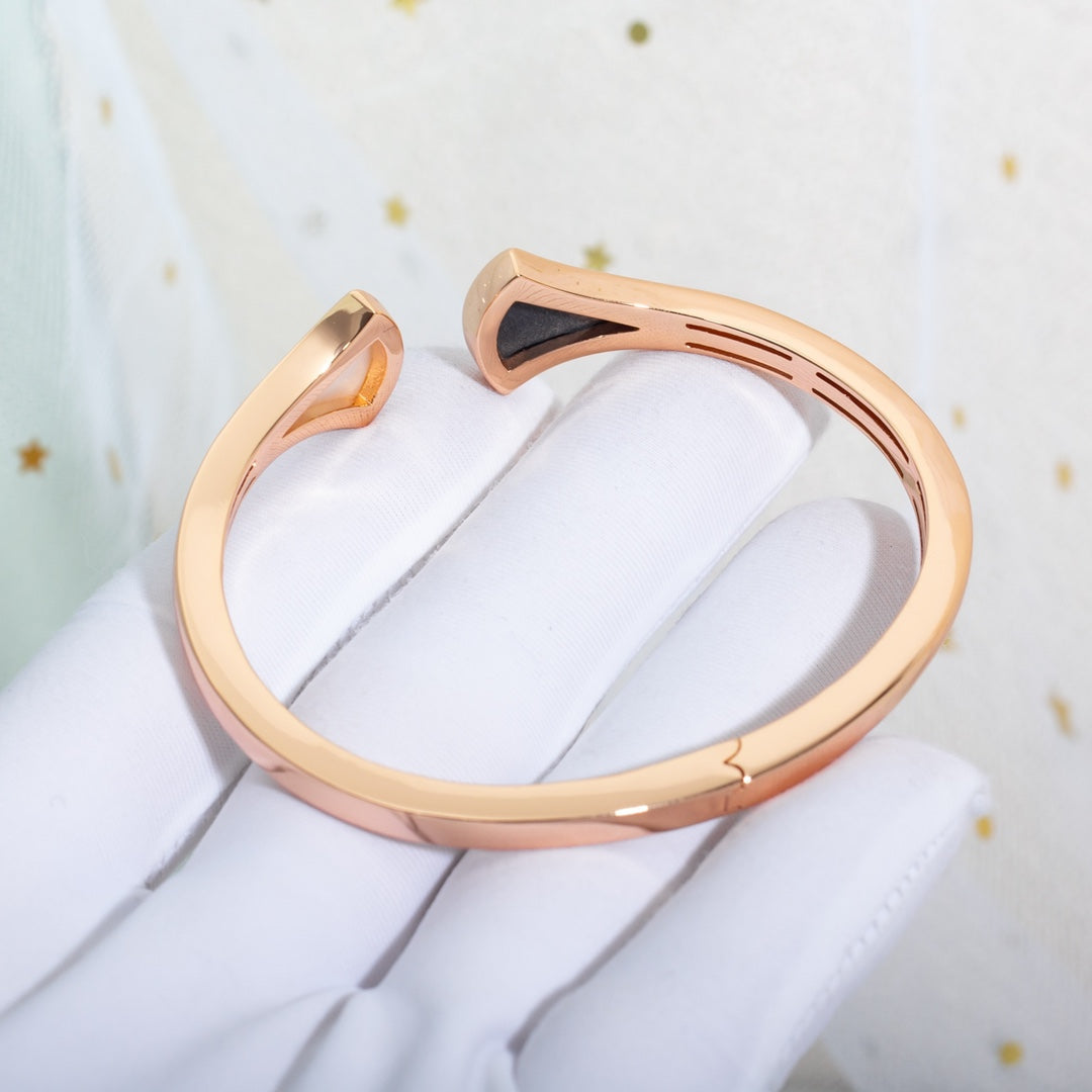 [✨ROSE💎]DREAM BRACELET OPEN PINK GOLD MOP