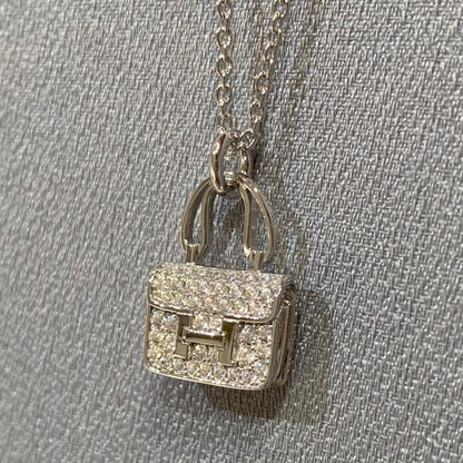 [✨ROSE💎]CONSTANCE PEDANT DIAMOND NECKLACE