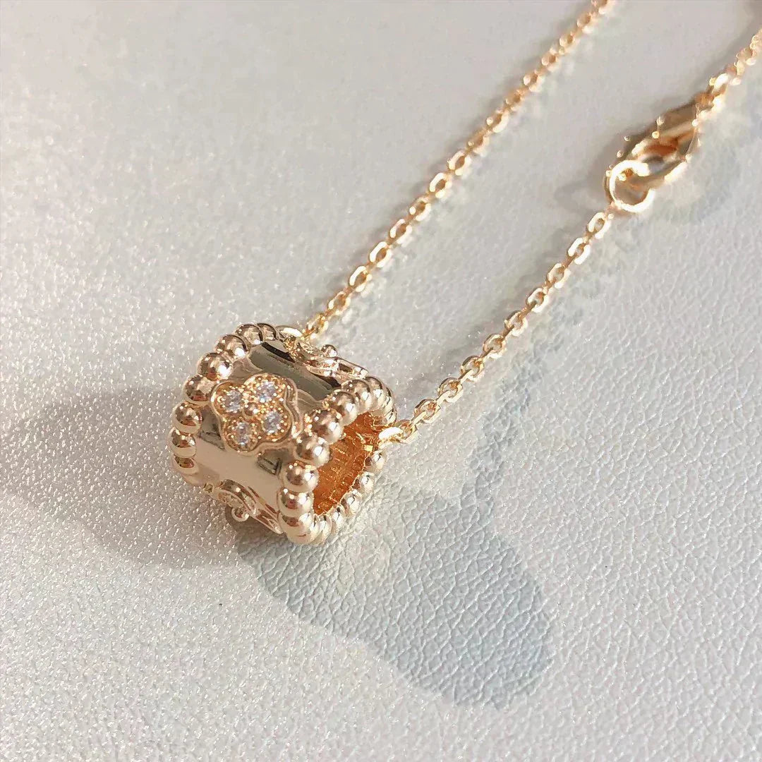 [✨ROSE💎]PERLEE PEDANT NECKLACE GOLD / ROSE GOLD