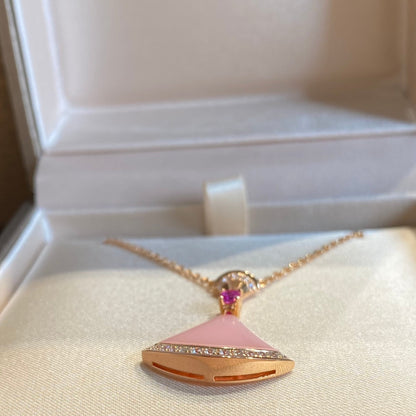 [✨ROSE💎]DREAM NECKLACE PINK OPAL