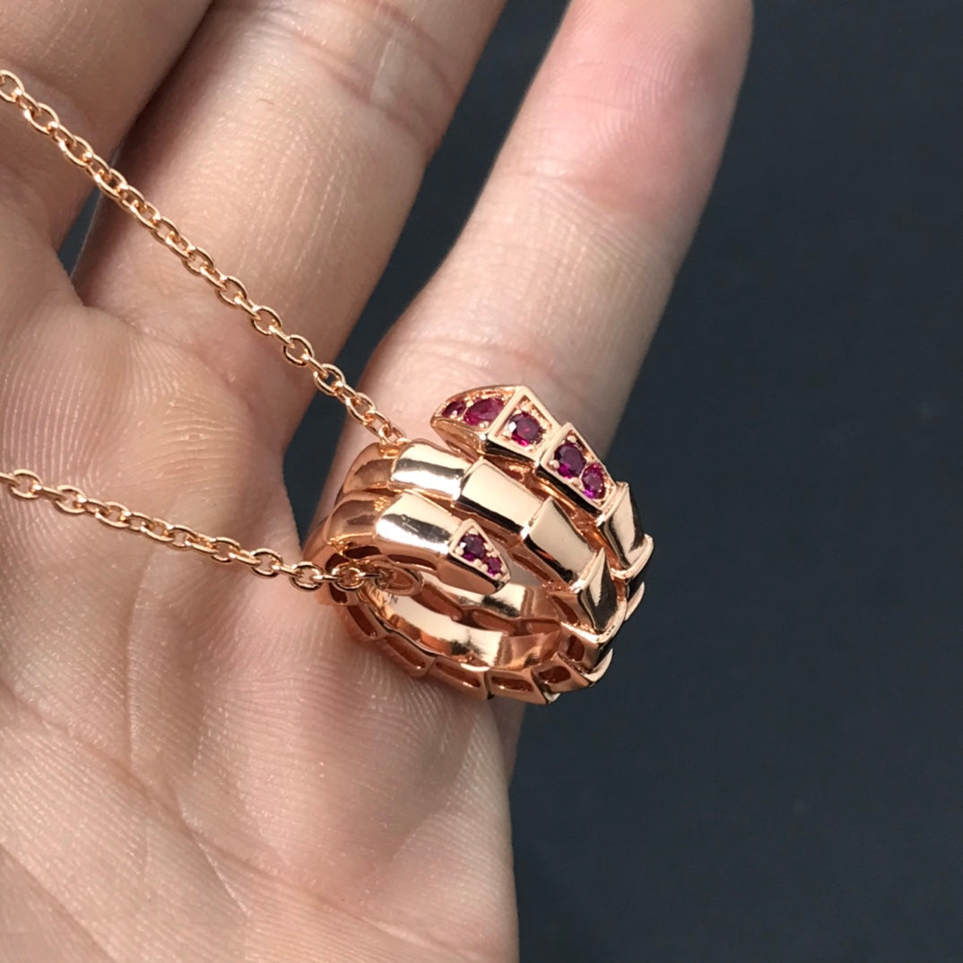 [✨ROSE💎]SERPENTI PEDANT NECKLACE
