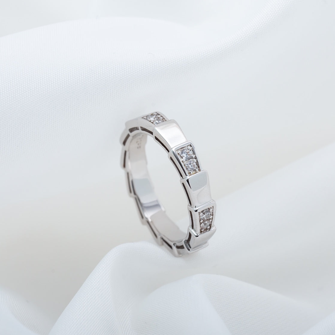 [✨ROSE💎]SERPENTI RING SILVER  3MM