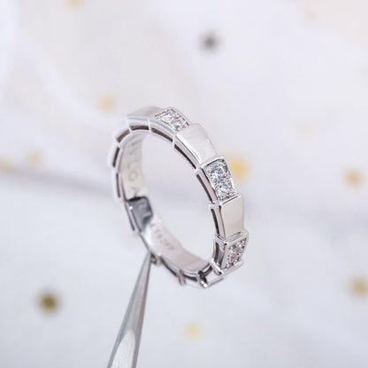 [✨ROSE💎]SERPENTI RING SILVER  3MM