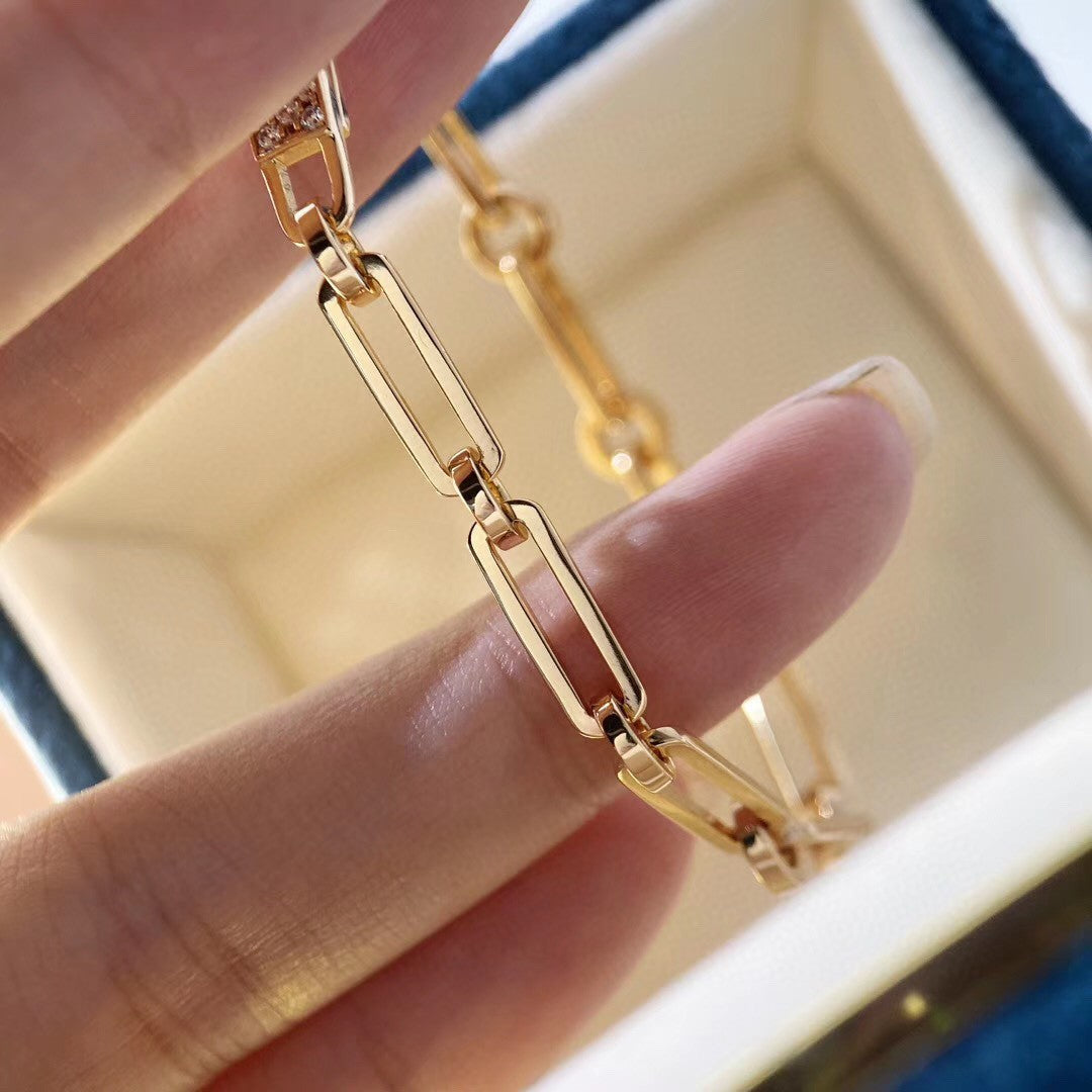 [✨ROSE💎]CHAINE BRACELET SMALL MODEL DIAMOND