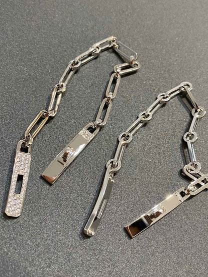 [✨ROSE💎]CHAINE BRACELET SMALL MODEL DIAMOND