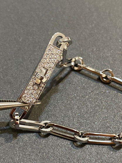 [✨ROSE💎]CHAINE BRACELET SMALL MODEL DIAMOND