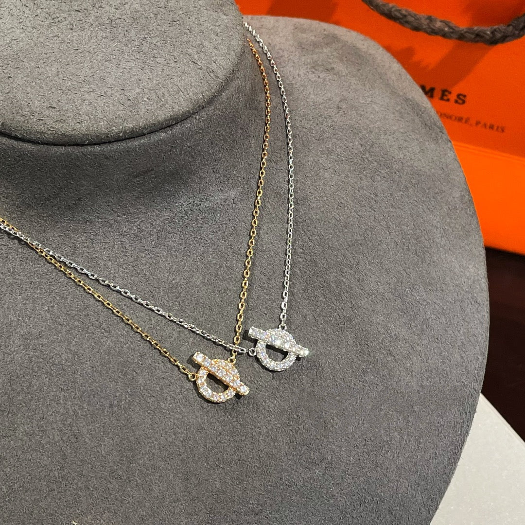 [✨ROSE💎]ECHAPEE NECKLACE DIAMOND