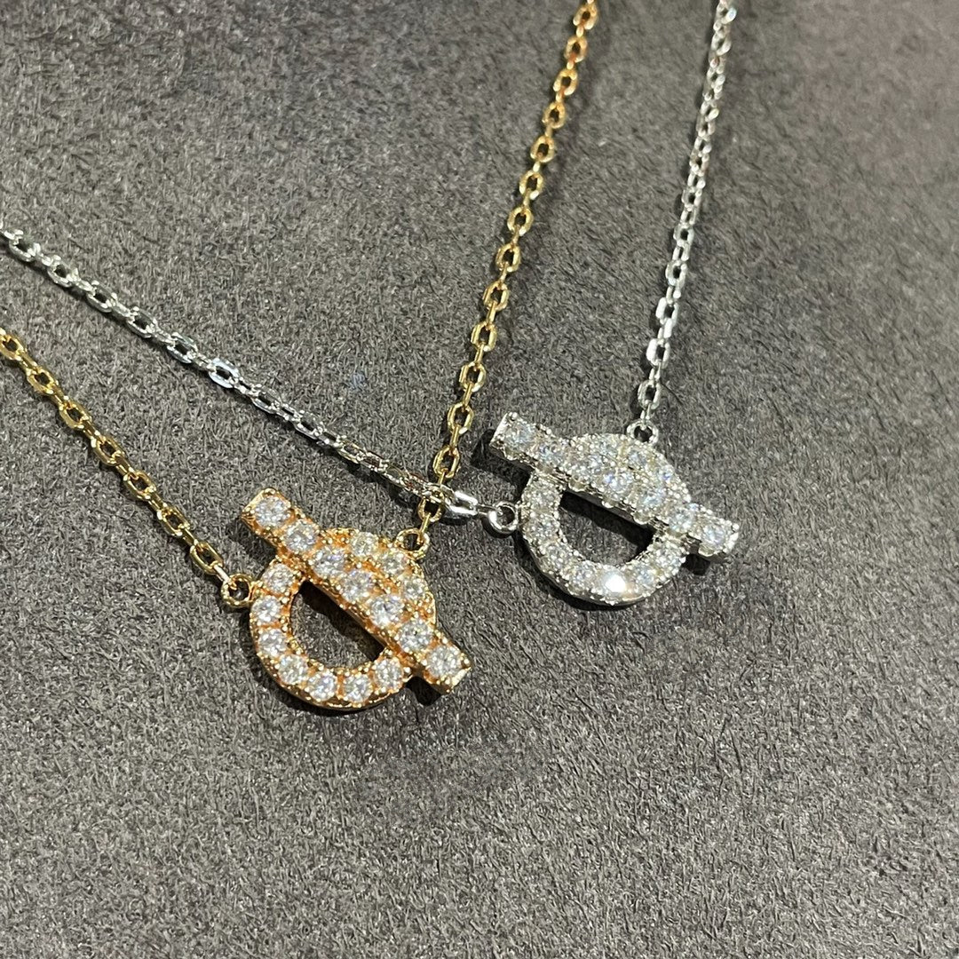 [✨ROSE💎]ECHAPEE NECKLACE DIAMOND