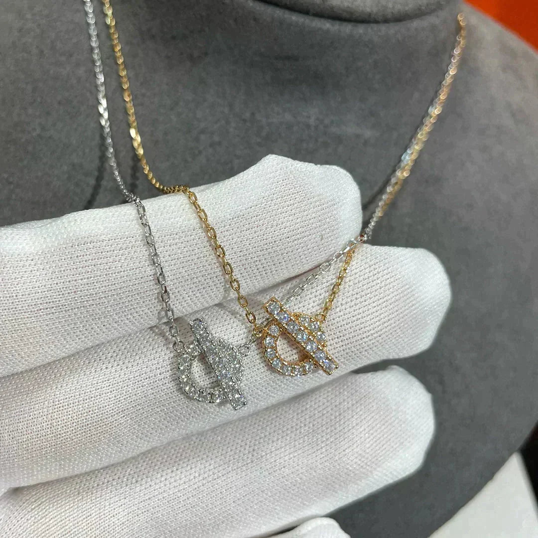 [✨ROSE💎]ECHAPEE NECKLACE DIAMOND