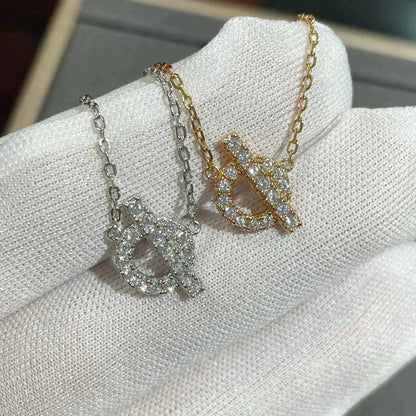 [✨ROSE💎]ECHAPEE NECKLACE DIAMOND