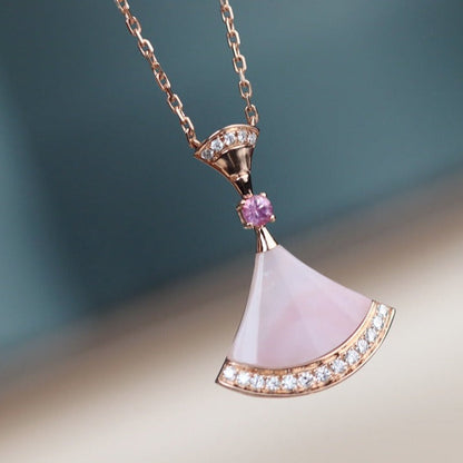 [✨ROSE💎]DREAM NECKLACE PINK MOP DIAMOND