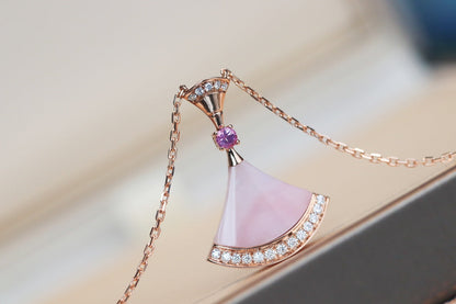 [✨ROSE💎]DREAM NECKLACE PINK MOP DIAMOND