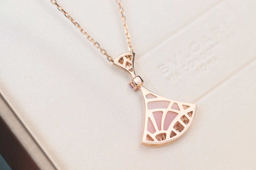 [✨ROSE💎]DREAM NECKLACE PINK MOP DIAMOND