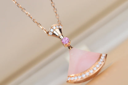 [✨ROSE💎]DREAM NECKLACE PINK MOP DIAMOND