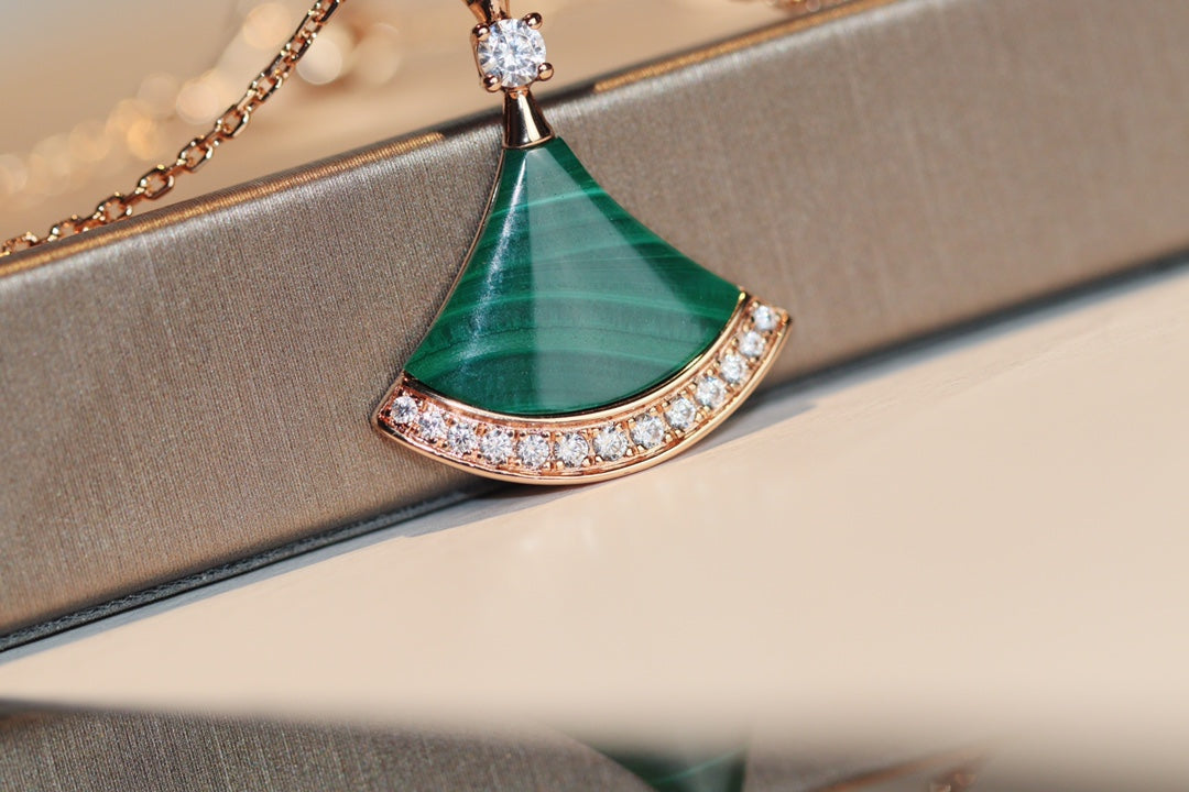 [✨ROSE💎]DREAM NECKLACE MALACHITE DIAMOND