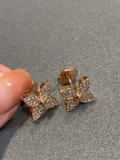 [✨ROSE💎]STAR DIAMOND EARRINGS