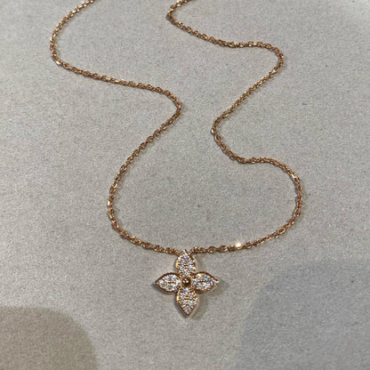 [✨ROSE💎]STAR DIAMOND NECKALCE