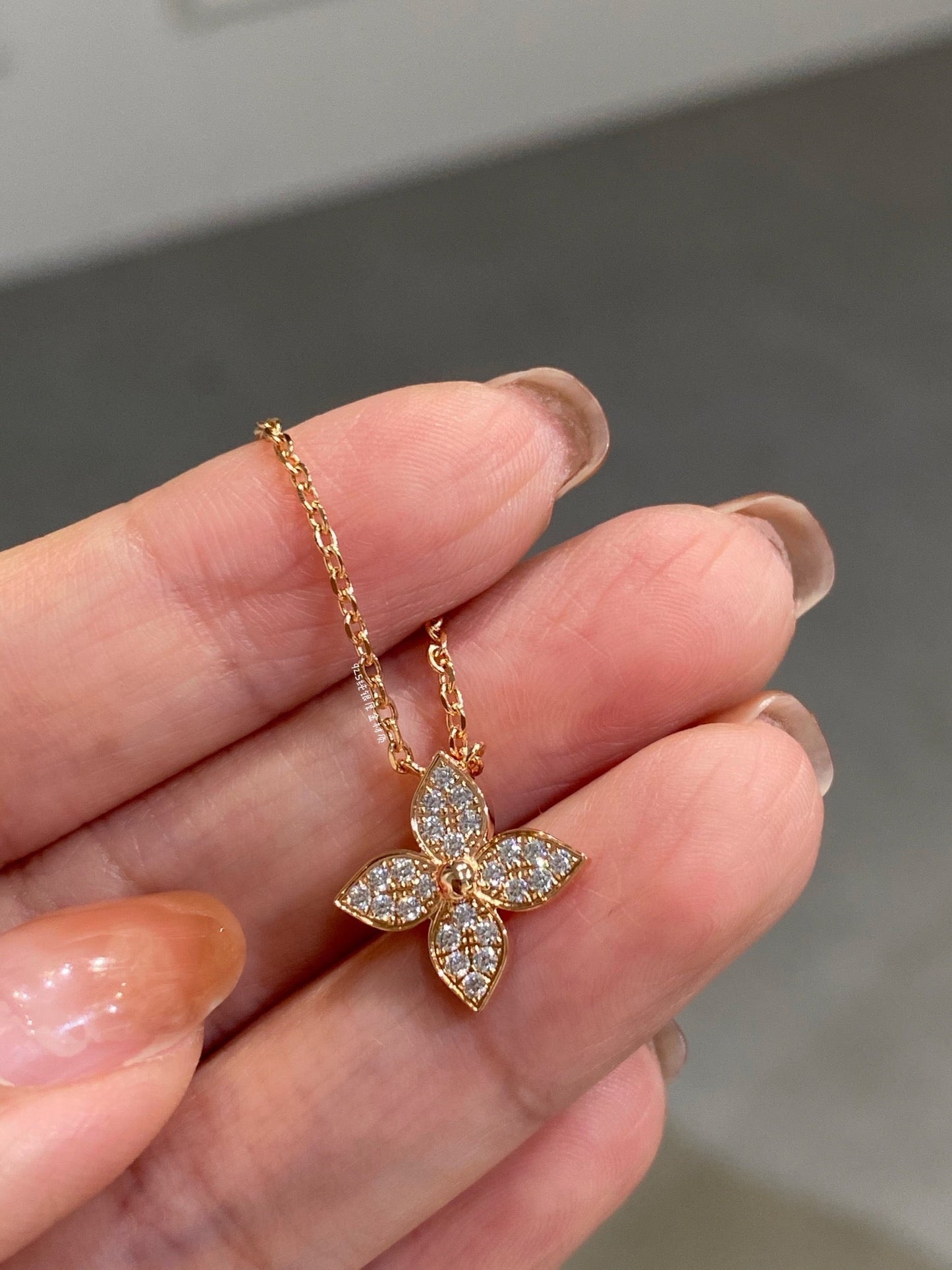 [✨ROSE💎]STAR DIAMOND NECKALCE