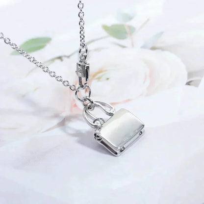 [✨ROSE💎]AMULETTE PEDANT SILVER NECKLACE