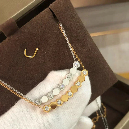 [✨ROSE💎]BEE LOVE NECKLACE DIAMOND