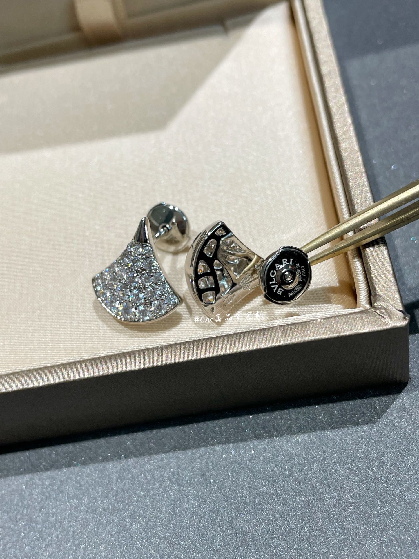 [✨ROSE💎]DREAM STUD EARRINGS DIAMOND