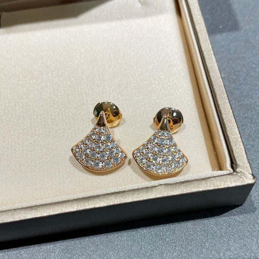[✨ROSE💎]DREAM STUD EARRINGS DIAMOND